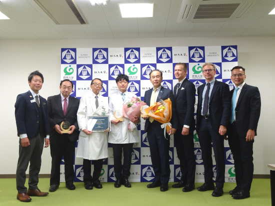 スウェーデン政府から国際表彰_R071125